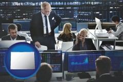 colorado map icon and financial brokers